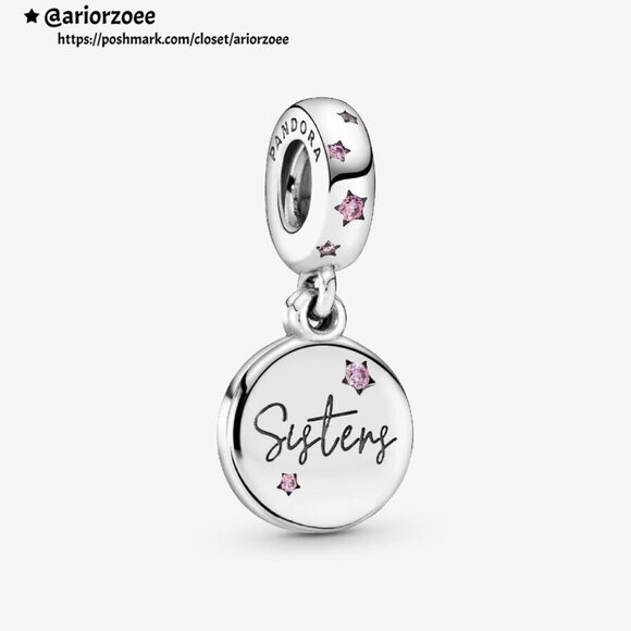 Pandora Forever Sisters Dangle Charm|Pandora US - Picture 1 of 2